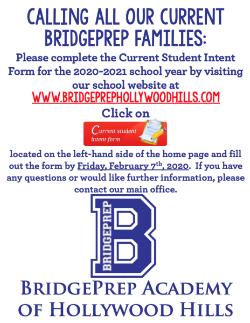 Current Student Intent Form